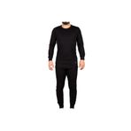 Unisex Siyah Alt Üst Takım Termal Içlik (SİYAH/XL)