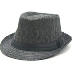 Unisex Siyah Fötr Föter Michael Jackson Şapka 56-58 cm 56 cm - Standart