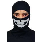 Unisex Siyah Kurukafa Termal Kar Maskesi İskelet Maske