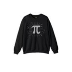 Unisex Siyah Sweatshirt Pi Sayısı 3,14 3.14 Günü 14 Mart Matematik Baskılı Sweat Siyah