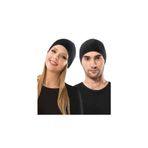 Unisex Siyah Termal Bere 2010, SİYAH, Standart