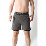 Unisex Şort,astarlı Şort,gym Şort, Fitness Şort,gizli Cepli Şort, Fitness Taytlı Şort - Haki