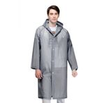 Unisex Su Geçirmez Eva Kumaş Yağmurluk Gri Dream Plus