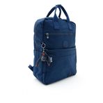 Unisex Suya Dayanıklı Krinkıl Kumaş Çok Gözlü Büyük Boy Lacivert Renkli Laptop Okul Ve Sırt Çantası