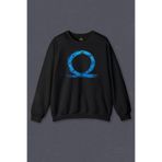 Unisex Sweatshirt God of War Ragnarok Oyun Gamer Baskılı Sweat Siyah