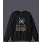 Unisex Sweatshirt Golden Jaguar Black Panther Film Baskılı Sweat PSW01S-4168