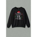 Unisex Sweatshirt Happy New Year 2024 Yeni Yıl Hediye Noel Yılbaşı Baskılı Sweat