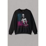 Unisex Sweatshirt Hate No More 2K 22 Acid Street Culture Urban Baskılı Sweat Siyah