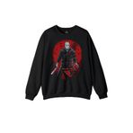 Unisex Sweatshirt Jason 13. Cuma Korku Film Friday Cadılar Bayramı Baskılı Sweat Siyah