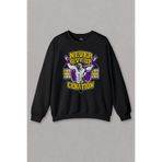 Unisex Sweatshirt John Cena You Me Never Give Up Cenation Asla Pes Etme Baskılı Sweat PSW01S-1387 Siyah