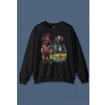 Unisex Sweatshirt Korku Filmi Halloween Chucky Freddy Cadılar Movie Film Sinema Baskılı Sweat