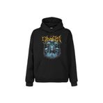 Unisex Sweatshirt Omen Gotik Skull Gothic Corpse Bride Siyah Sweat Kapüşonlu Hoodie Siyah