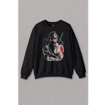 Unisex Sweatshirt One Piece Roronoa Zoro Poster Baskılı Sweat