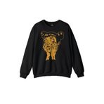 Unisex Sweatshirt Psyco Manga Gothic Dark Baskılı Sweat PSW01S-4140 Siyah
