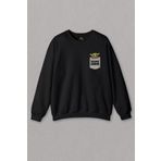 Unisex Sweatshirt The Mandalorian Bebek Yoda Cep Tasarımı Baskılı Sweat