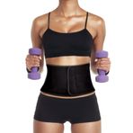 Unisex Termal Bel Korse Sauna Yağ Yakıcı Terleme Sıkılaştırıcı Kemeri Bel Ve Göbek Bölgesinde Etkili