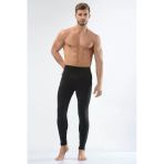 Unisex Termal Kışlık Tayt Siyah