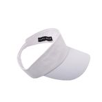 Unisex Uv Koruyucu Vizör Kasket Siperlik Tenis Şapka (BEYAZ, 55CM-61CM)
