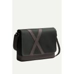 Unisex Yatay Postacı Çantası - Nevend - Asphalt