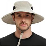 Unisex Yazlık Geniş Kenarlı Maxi Boy Fileli Katlanabilir Safari Outdoor Plaj Şapkası