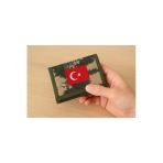 Unisex Yeşil Boyun Askılı Asker Cüzdanı