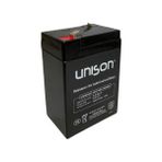 Unison 4V 6 Amper Dik Kuru Bakımsız Akü
