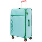 United Colors of Benetton 14BNT2100-01-AQ Aqua Büyük Boy Bavul