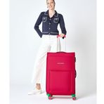 United Colors of Benetton 14BNT2800-01 Kırmızı Büyük Boy Valiz