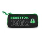 United Colors Of Benetton 1965 Logo Baskılı Erkek Çocuk Üçgen Kalemlik - Yeşil - Siyah