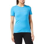 United Colors of Benetton 3GA2E16A0 Mavi Kadın T-shirt