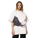 United Colors of Benetton 3NPUJ18D9 Beyaz Unisex T-shirt