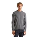 United Colors of Benetton Antrasit Melanj%100 Kaşmir Kazak, xl, 125A1033U105S, Antrasit Melanj, Erkek