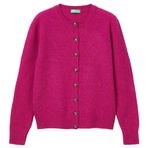 United Colors of Benetton Bayan Maglia Coreana M/L 103me500l Örgü Ceket (Tekli Paket), mor, M