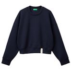 United Colors of Benetton Bayan Maglia G/C M/L 35b1d201g kapüşonlu kazak, mavi, 36