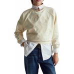 United Colors of Benetton Bayan Maglia G/C M/L 3mtzd10b6 Kapüşonlu Kazak (1'li Paket), Bej, L