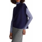 United Colors of Benetton Bayan Maglia G/C S/M 1244d10ef Erkek Yelek, Mavi, S