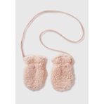 United Colors of Benetton Bebek İpli Eldiven, 9-12 Ay, 225A68HPAG008, Toz Pembe, üniseks-bebek