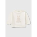 United Colors Of Benetton Bebek Sweatshirt 101B 1/18 Ay - Ekru - 1 - 3 Ay
