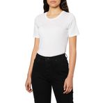 United Colors of Benetton Bisiklet Yaka Kısa Kollu Basic Beyaz Kadın T-Shirt