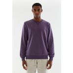 United Colors of Benetton BNT-M20951 Lila Erkek Sweatshirt