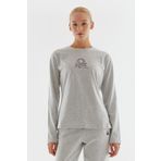 United Colors of Benetton BNT-W20751 Gri Melanj Kadın Sweatshirt