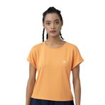 United Colors of Benetton BNT-W21016 Açık Turuncu Kadın T-shirt