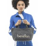 United Colors of Benetton BNT1102 Gri Kadın El Çantası