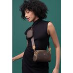 United Colors of Benetton BNT1278 Kahve Camel Kadın Çapraz Çanta