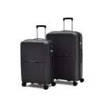 United Colors Of Benetton Büyük ve Orta Boy – Ultra Hafif Polipropilen Tsa Kilit 2'li Valiz Seti