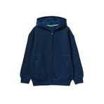 United Colors of Benetton Çocuklar ve gençler Giacca C/CAPP M/L 30dsc505v örgü ceket, mavi, 130 cm