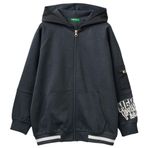 United Colors of Benetton Çocuklar ve gençler Giacca C/CAPP M/L 35jvc506a örgü ceket, mavi, 130 cm