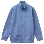 United Colors of Benetton Çocuklar ve gençler Giacca M/L 3j68c501b örgü ceket, mavi, 140 cm