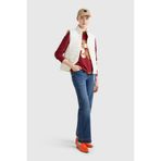 United Colors of Benetton Ekru Kadın / Kız Kdn_Polyester Dolgulu Fermuarlı Slim Fit Pufa Yelek Model Kodu: ( 2TWDDJ00V0R2)