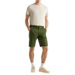 United Colors of Benetton Erkek Bağcıklı Keten Bermuda Yeşil 44
